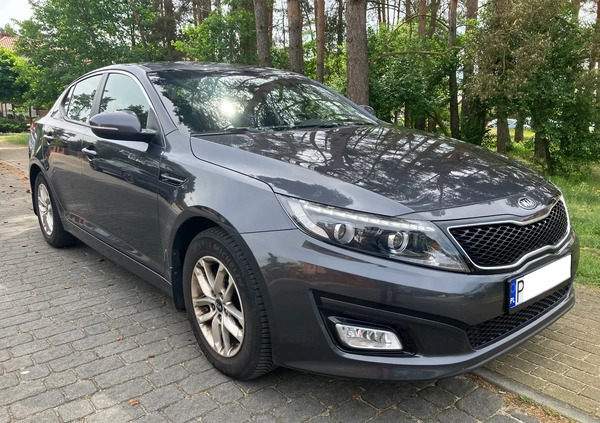 Kia Optima cena 54300 przebieg: 112800, rok produkcji 2014 z Leszno małe 352